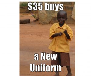 $35 buys a new uniform